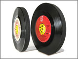  Bookends 45 rpm records 