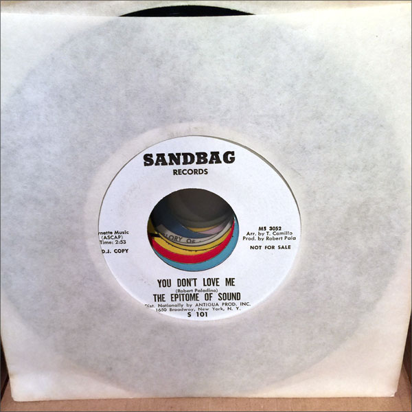 Epitome of Sound: Sandbag 101 promo 
