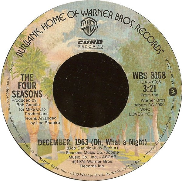 December, 1963 (Oh, What A Night)/ Slip Away