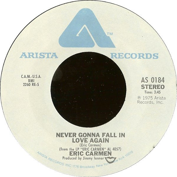 Never Gonna Fall In Love Again/ No Hard Feelings
