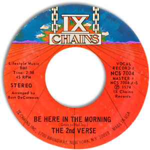 Be Here In The Morning/ The Salamander