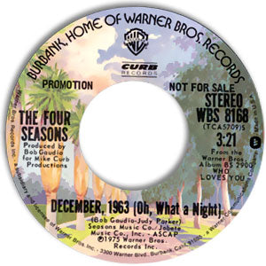 December, 1963 (Oh, What A Night)