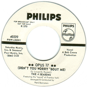 Opus 17 (Don't You Worry 'Bout Me)/ Beggars Parade