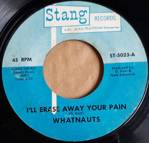 I'll Erase Away Your Pain/ Just Can't Lose Your Love
