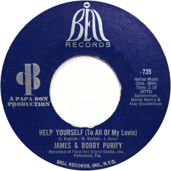 Help Yourself (To All Of My Lovin)/ Last Piece Of Love