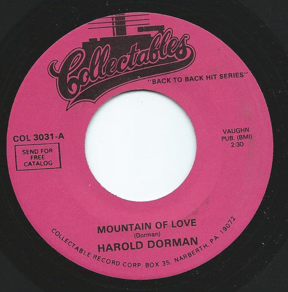Barefootin' / Mountain of Love