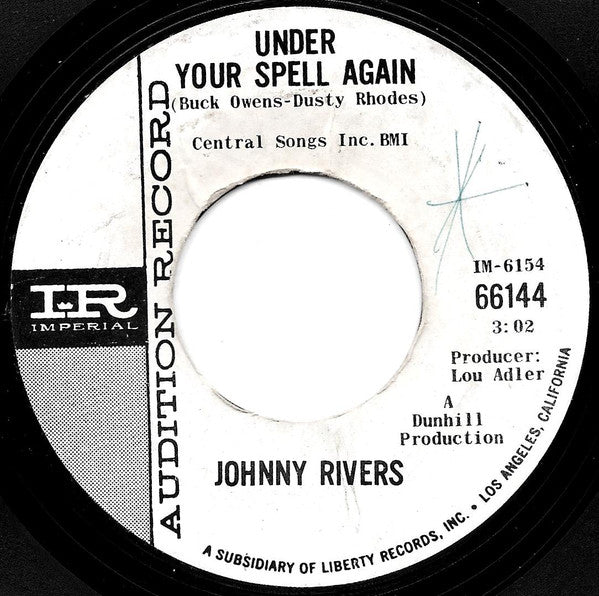 Under Your Spell Again/ Long Time Man