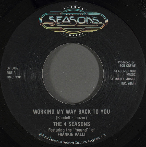 Working My Way Back To You / Beggin'