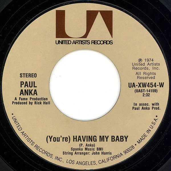 (You're) Having My Baby/ Papa