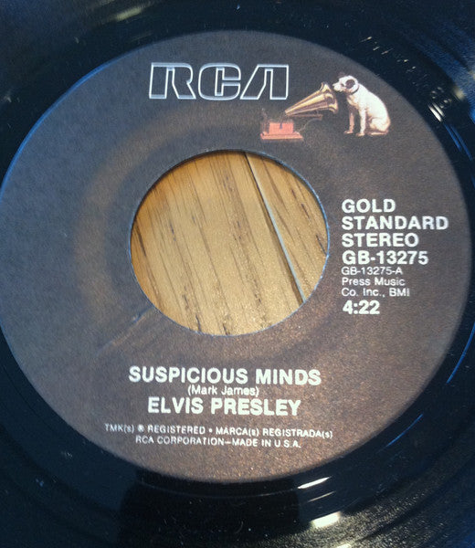 Suspicious Minds/ You'll Think of Me
