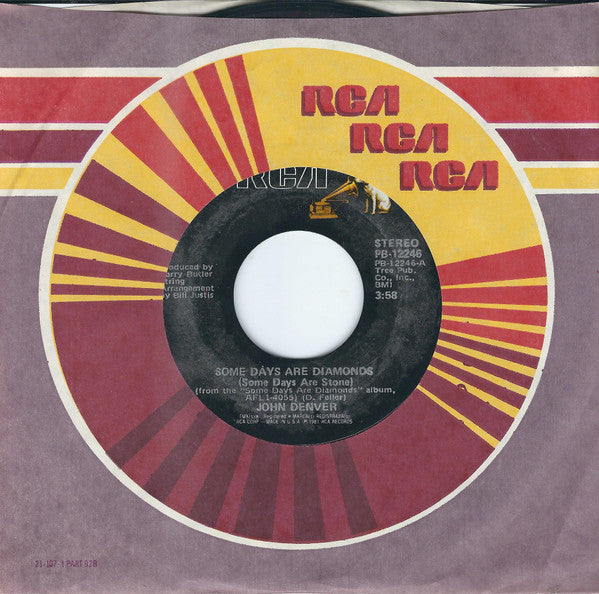 Some Days Are Diamonds (Some Days Are Stone)/ Country Love