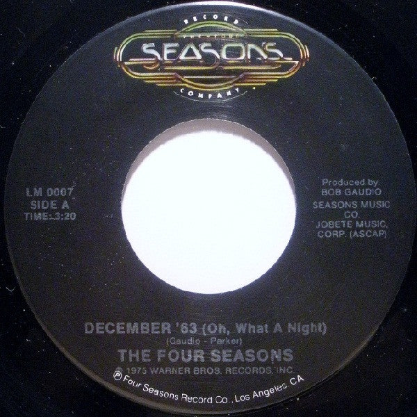 December, 1963 (Oh, What A Night) / Who Loves You