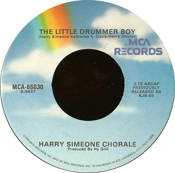 The Little Drummer Boy/ O'Bambino