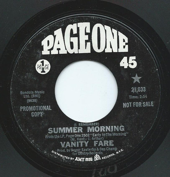 (I Remember) Summer Morning/ Megowd (Something Tells Me)