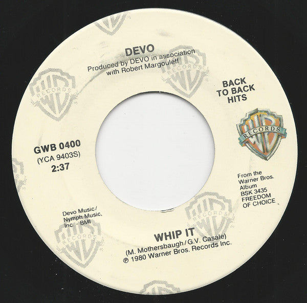Whip It / Girl U Want