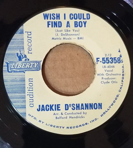 Wish I Could Find A Boy (Just Like You)/ I Won't Turn You Down