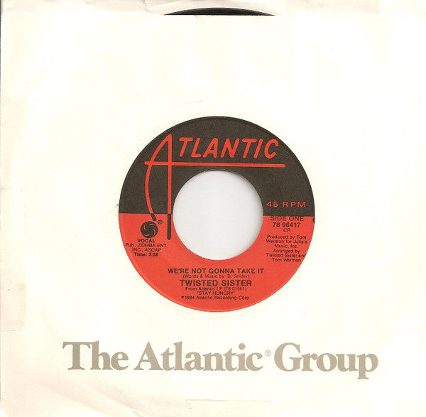We're Not Gonna Take It/ You Can't Stop Rock 'N' Roll