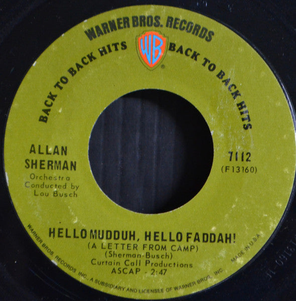 Hello Mudduh, Hello Fadduh! (A Letter From Camp)/ Sarah Jackman