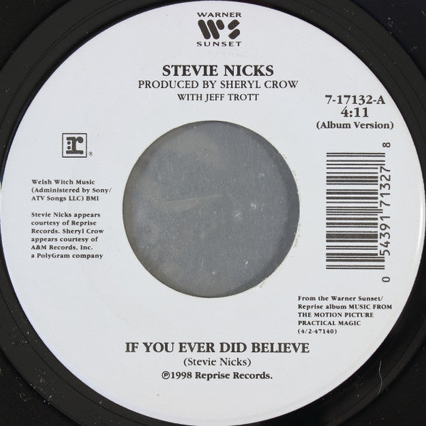 If You Ever Did Believe/ Crystal