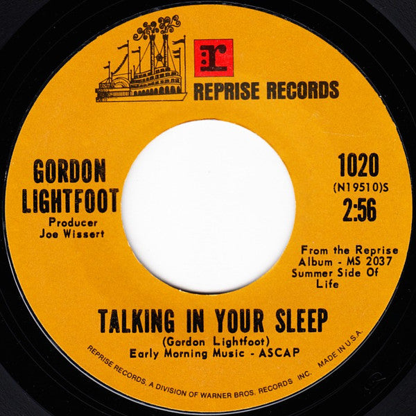 Talking In Your Sleep/ Nous Vivons Ensemble