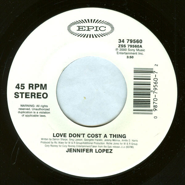 Love Don't Cost A Thing