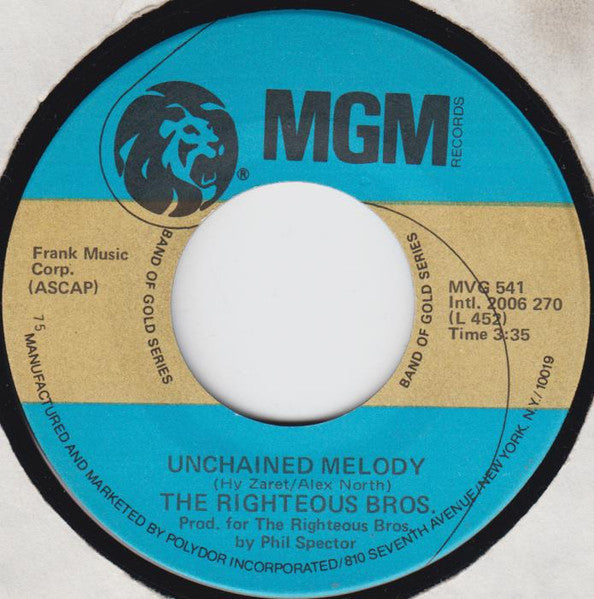 Unchained Melody/ Hung on You