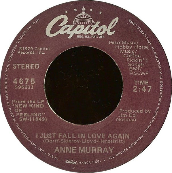 I Just Fall In Love Again/ Just To Feel This Love From You