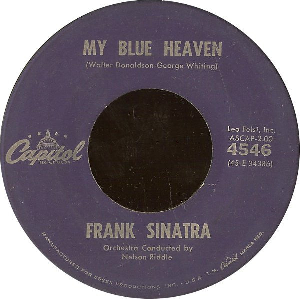 My Blue Heaven/ Sentimental Baby