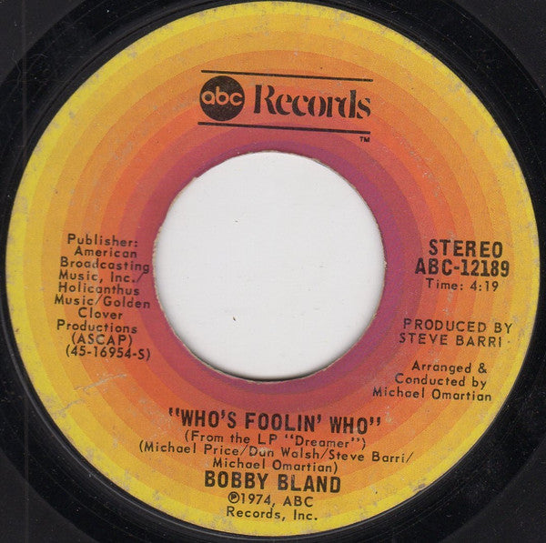 It Ain't The Real Thing/ Who's Foolin' Who