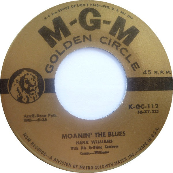 Moanin' The Blues / You Win Again