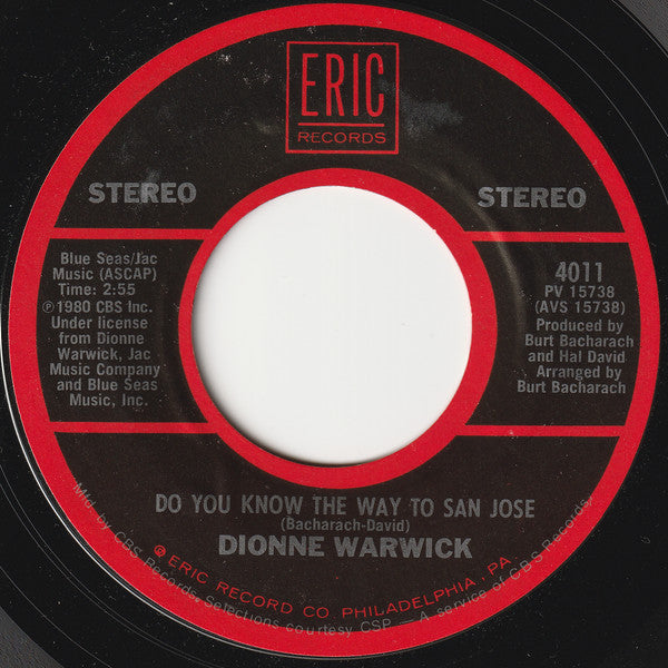 Do You Know The Way To San Jose / This Girl's In Love With You