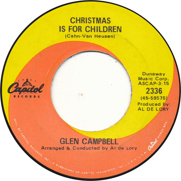 Christmas Is For Children/ There's No Place Like Home