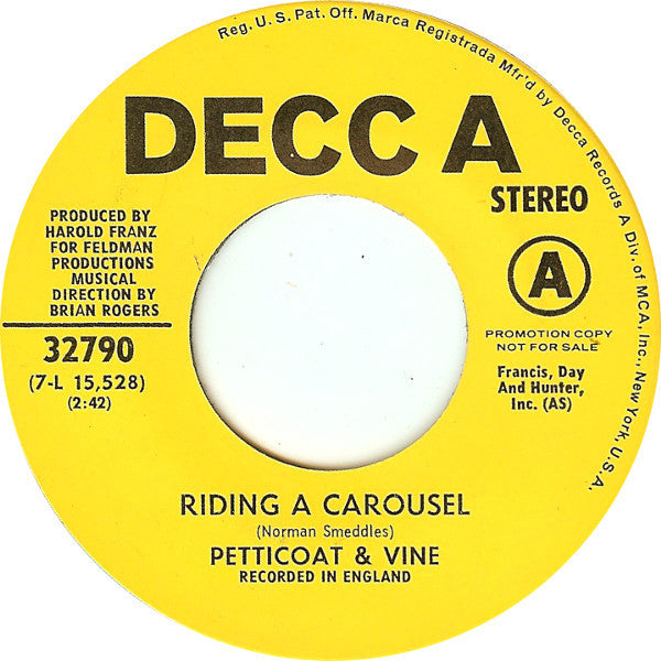 Riding a Carousel// Now You Can Fly