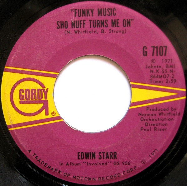 Funky Music Sho Nuff Turns Me On/ Cloud Nine
