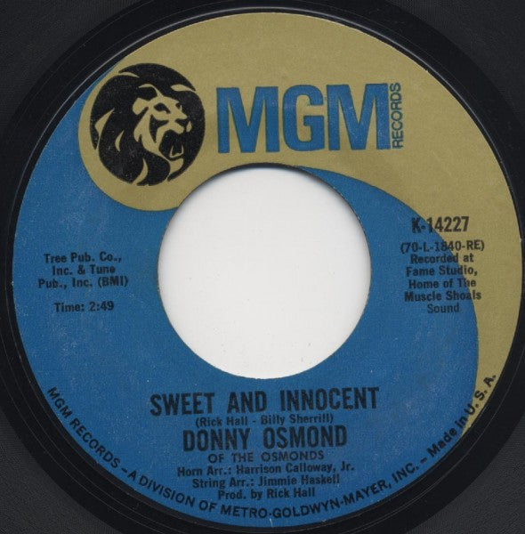 Sweet And Innocent/ Flirtin'