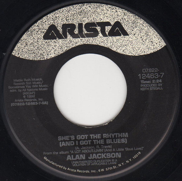 She's Got The Rhythm (And I Got The Blues)/ She Likes It Too