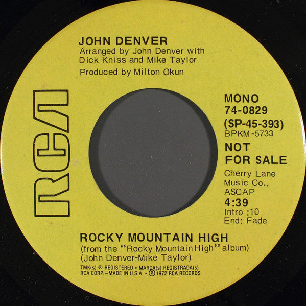 Rocky Mountain High