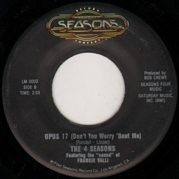 Opus 17 (Don't You Worry 'Bout Me) / Rag Doll