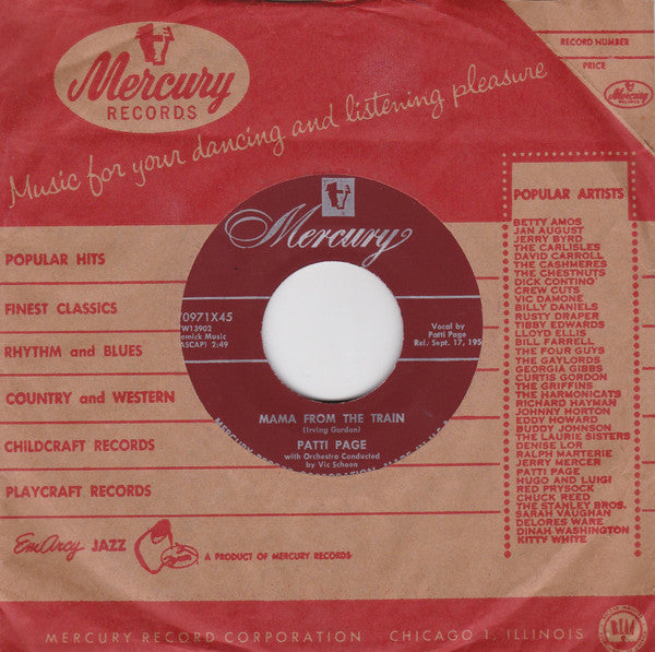 Mama From The Train/ Every Time (I Feel His Spirit)