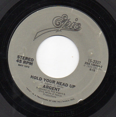 Hold Your Head Up / God Gave Rock and Roll To You