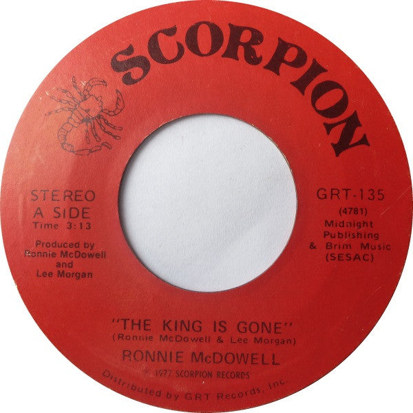 The King Is Gone/ Walking Through Georgia In The Rain
