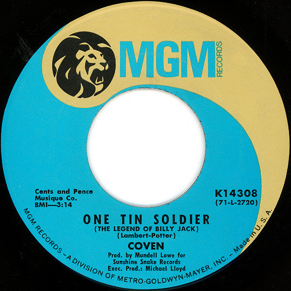 One Tin Soldier/ I Guess It's A Beautiful Day