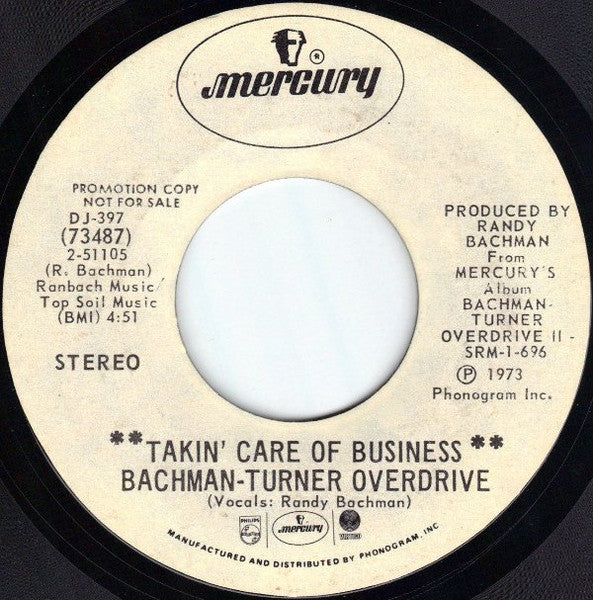Takin' Care Of Business