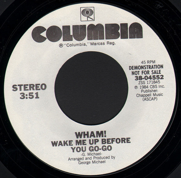 Wake Me Up Before You Go-Go