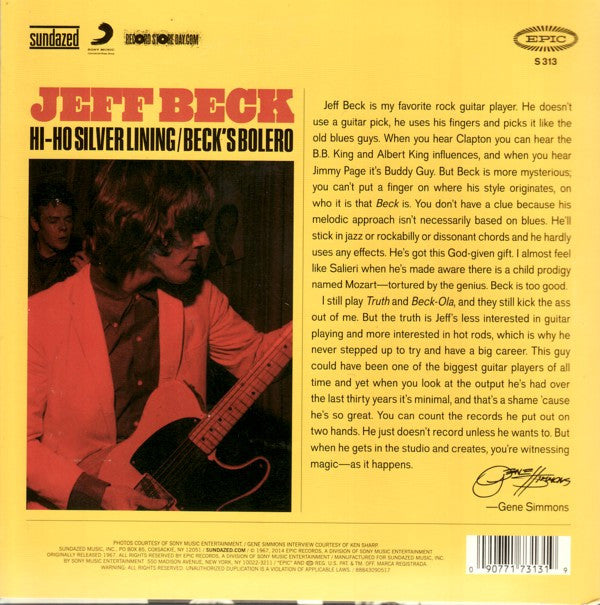 Hi-Ho Silver Lining/ Beck's Bolero (Instrumental)