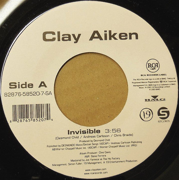 Invisible/ Measure Of A Man