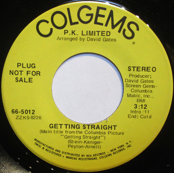 Getting Straight/ Feelings