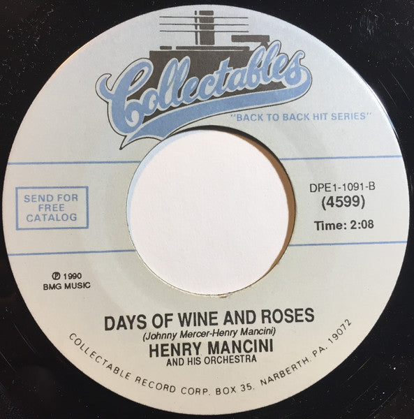 Days of Wine and Roses/ Mr. Lucky