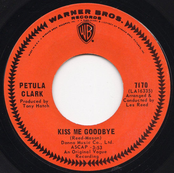 Kiss Me Goodbye/ I've Got Love Going For Me