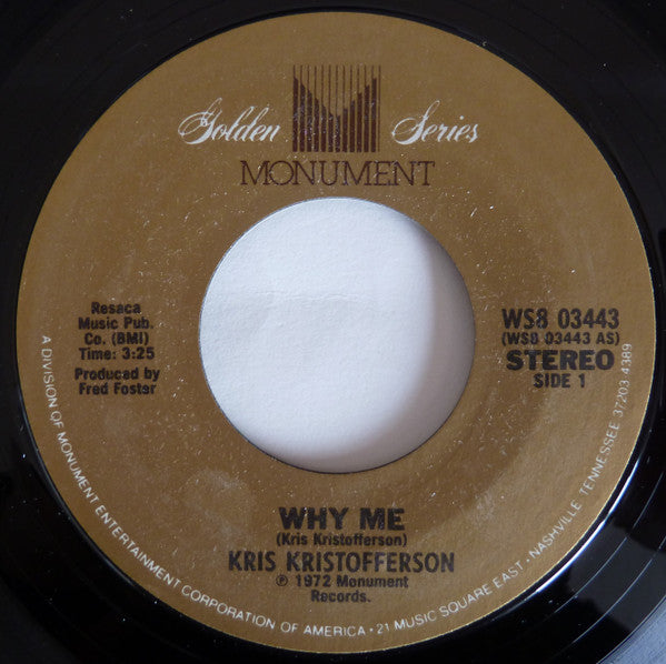 Why Me/ Help Me